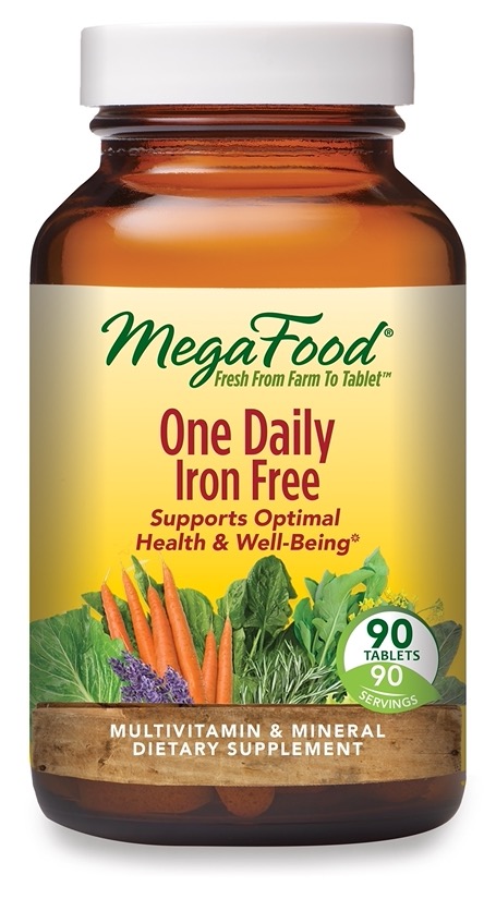 MegaFood One Daily Iron Free 90 Tablets