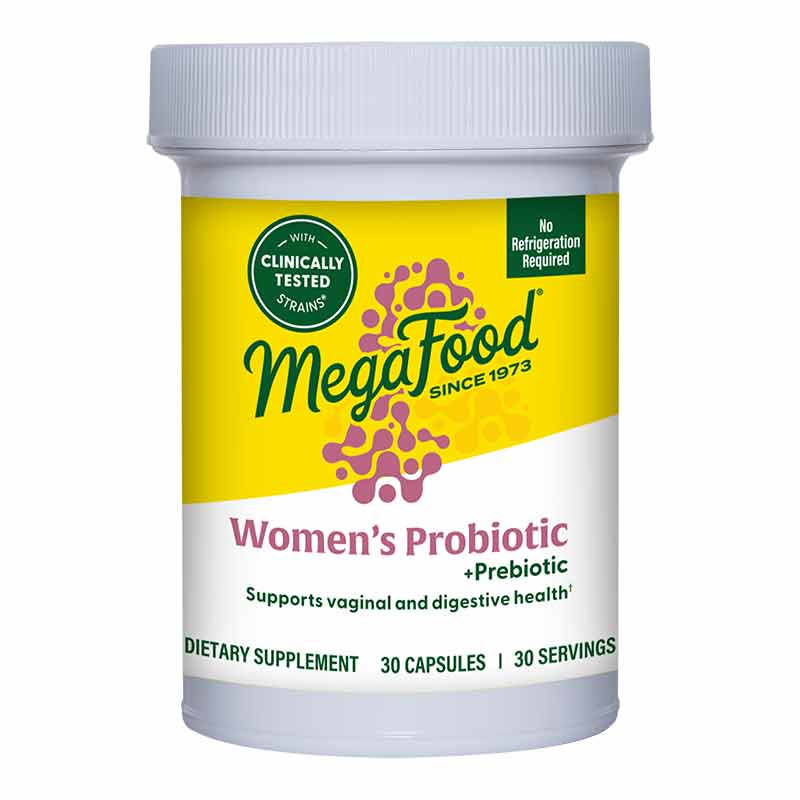 MegaFood Shelf Stable Probiotic - Women's Health 30 Tablets