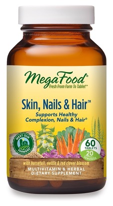 MegaFood Skin, Nails & Hair 60 Tablets
