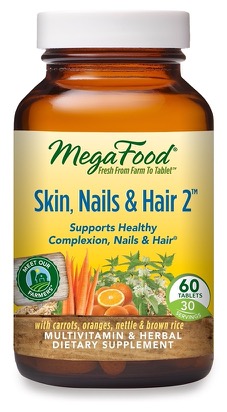 MegaFood Skin, Nails & Hair 2 60 Tablets