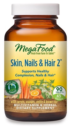 MegaFood Skin, Nails & Hair 2 90 Tablets