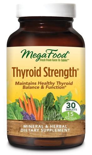 MegaFood Thyroid Strength 30 Tablets-OUT OF STOCK