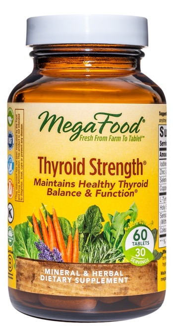 MegaFood Thyroid Strength 60 Tablets-OUT OF STOCK