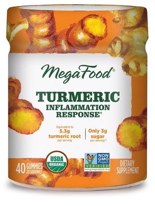 Megafood -  Turmeric Inflammation Response* Gummies 40 Tablets      TEMPORARILY UNAVAILABLE