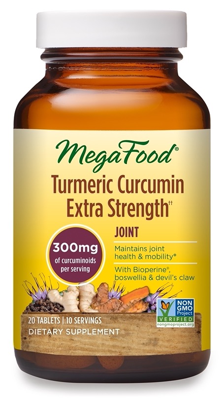MegaFood Turmeric Strength for Joint 20 Tablets