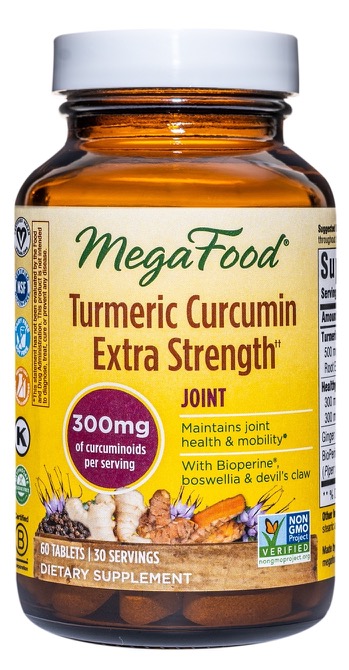 MegaFood Turmeric Strength for Joint 60 Tablets