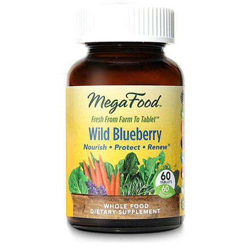 MegaFood Wild Blueberry 60 Tablets      TEMPORARY UNAVAILABLE