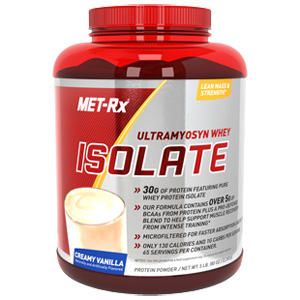 Met-Rx  100% Ultramyosyn Whey Isolate - Vanilla 5lb