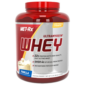 Met-Rx  100% Ultramyosyn Whey - Vanilla 5lb