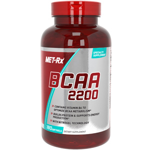 Met-Rx  BCAA 2200 - 180 Caps     TEMPORARILY UNAVAILABLE