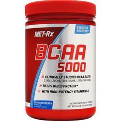 Met-Rx BCAA 5000 Powder  Blue Raspberry 300g