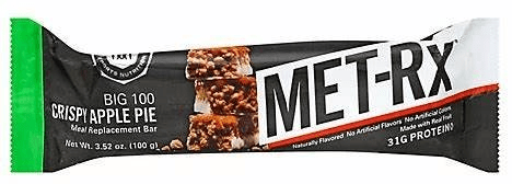 Met-Rx  Big 100 Colossal Crispy Apple Pie 9 Bars/Box