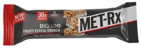 Met-Rx  Big 100 Colossal Fruity Cereal Crunch 9 Bars/Box