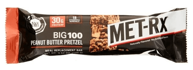 Met-Rx  Big 100 Colossal Peanut Butter Pretzel 9 Bars/Box