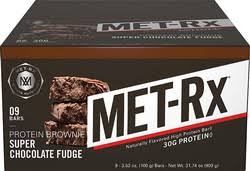 Met-Rx Mr Colossal Brownie 9/100G Super Choc Fudge