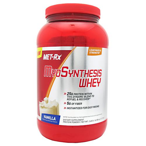 Met-Rx MyoSynthesis Whey Vanilla  2.68lb