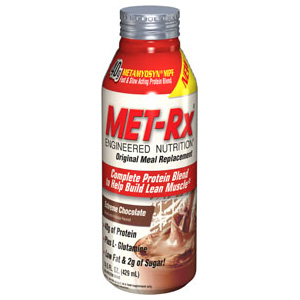 Met-Rx  Original Meal Replacement RTD Chocolate 14.5 oz/ 12 Case-OUT OF STOCK