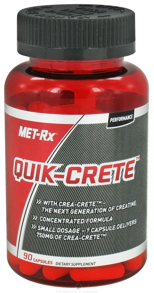 MET-Rx  Quik-Crete Creatine HCl 750 mg. - 90 Capsules