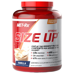 Met-Rx Size Up - Vanilla 6lb TEMPORARILY UNAVAILABLE