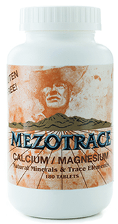 Mezotrace Minerals & Trace Elements CAL-MAG 180caps*NEW PKG*-OUT OF STOCK