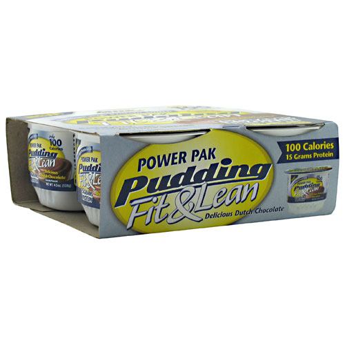 MHP - Fit & Lean Power Pak Pudding Chocolate 4/4.5Oz      TEMPORARILY UNAVAILABLE