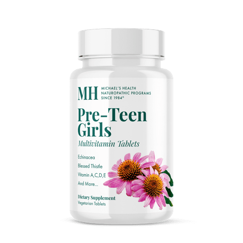 Michael's Health Pre-Teen Girls Daily Multi Vitamin 120 Tabs