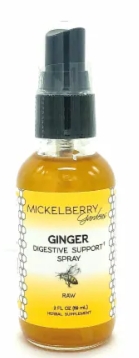 Mickleberry Gardens Ginger Digestive Support Spray 2 ounce