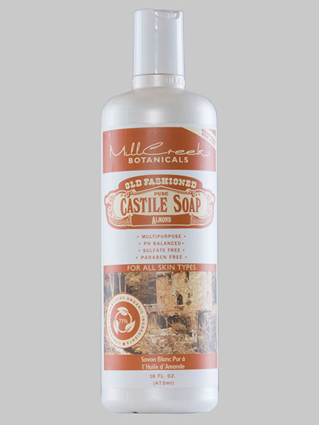 Mill Creek -  Castile Soap Almond 16 oz