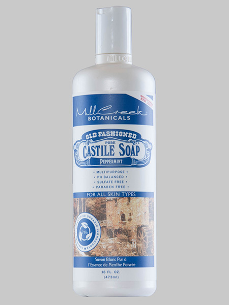 Mill Creek -  Castile Soap Peppermint 16 oz