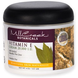 Mill Creek -  Vitamin E Cream 20,000 IU 4 oz