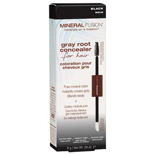 Mineral Fusion - Black - Gray Root Concealer 0.28 oz-OUT OF STOCK
