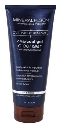 Mineral Fusion - Overnight Ren Charcoal Gel Cleanser 7.0 oz-UNAVAILABLE