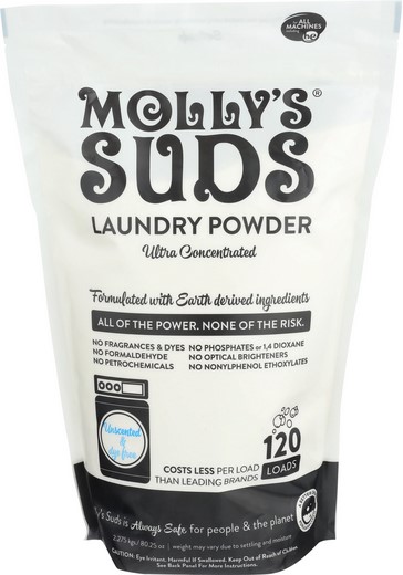 Molly Sud's - Laundry Powder 120 Loads 4.16 Lb-OUT OF STOCK