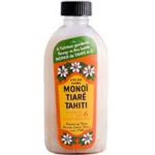 Monoi Tiare Coconut Oil Gardenia (Tiare) W/Spf6 4 Fl oz