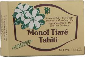 Monoi Tiare Soap Bar Sandalwood 4.6 oz