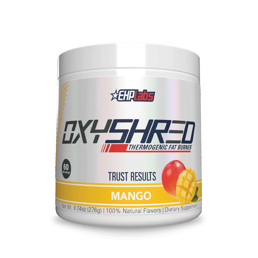 EHP LABS Oxyshred Thermogenic Fat Burner Mango Flavor 60 Servings
