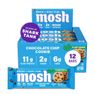 Mosh Plant Based Chocolate Chip Cookie 11g Protein 12 Bars