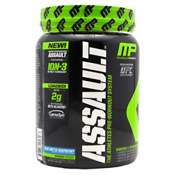 Muscle Pharm Assault Blue Rasp 50 servings