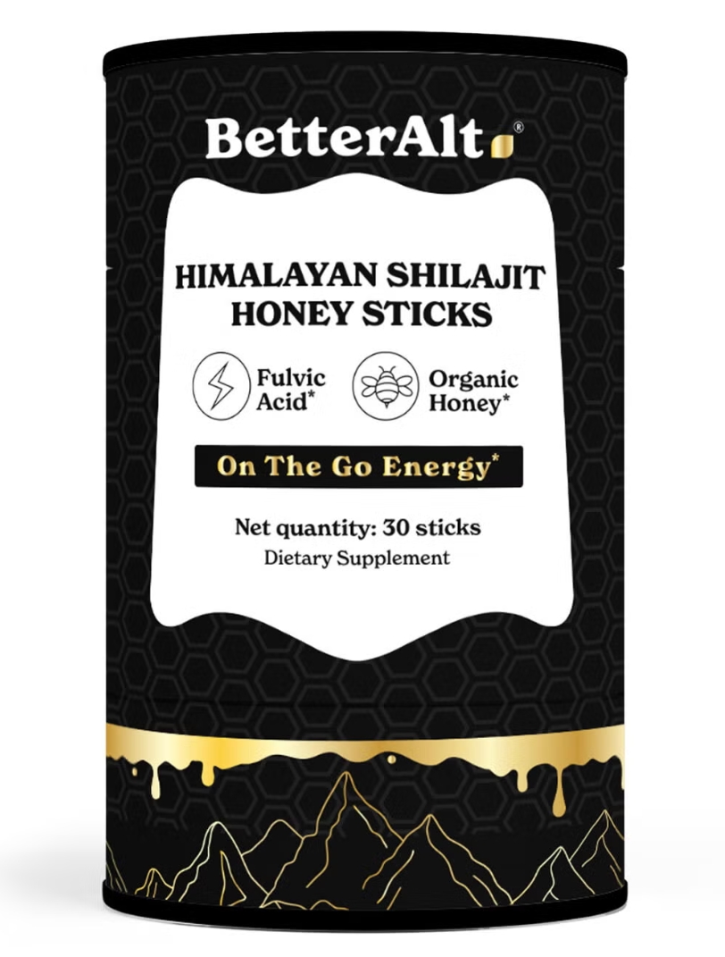Better Alt - Shilajit Honey Sticks 30 Stx
