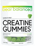 Bear Balanced Creatine Gummies 30 Servings Cotton Candy Grape Flavored