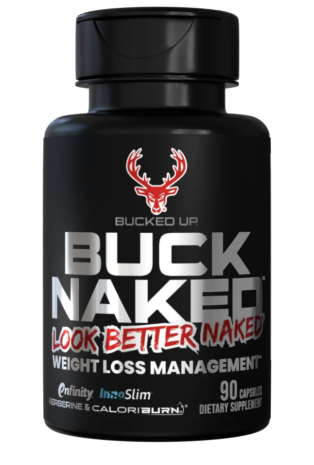 Bucked Up Buck Naked (Look Better Naked) Weight Loss Management 90 Caps