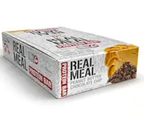 5% Nutrition Real Meal Protein Bar Peanut Butter Chocolate Chip 10 Bars