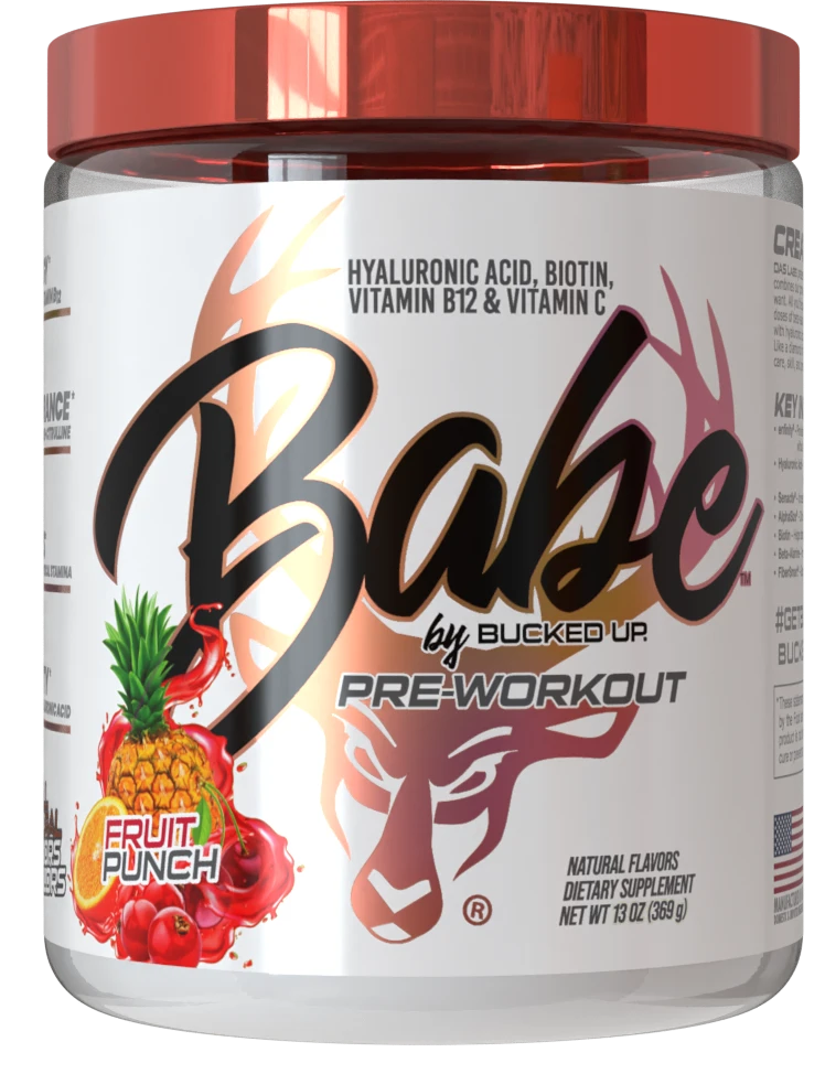 Bucked Up Babe Pre - Workout 30 Servings Fruit Punch