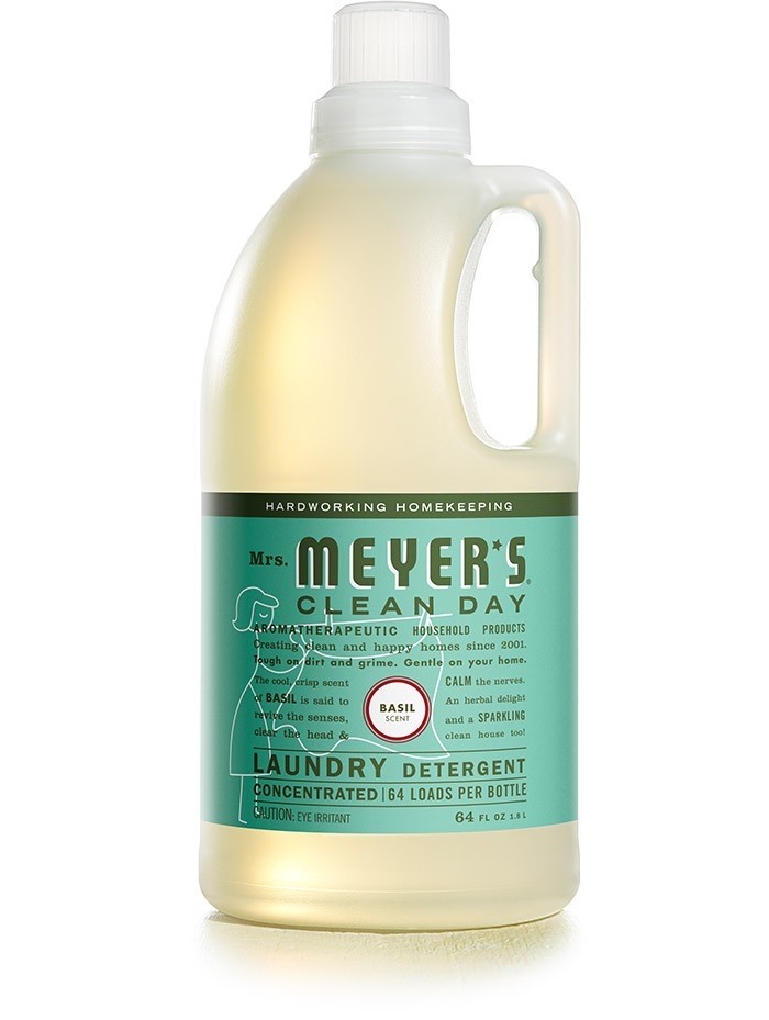 Mrs Meyers - Laundry Detergent Basil  64floz