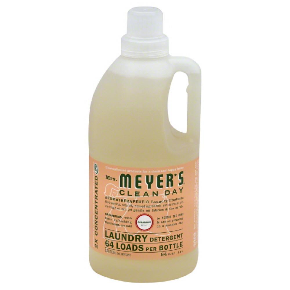 Mrs Meyers - Laundry Detergent Geranium  64floz-OUT OF STOCK