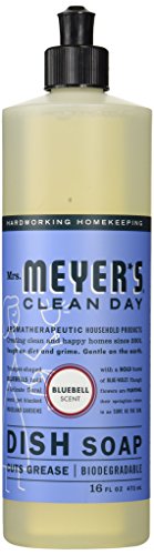 Mrs Meyers - Liquid Dish Soap Bluebell  16floz  