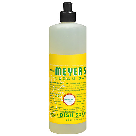 Mrs Meyers - Liquid Dish Soap Honeysuckle  16floz