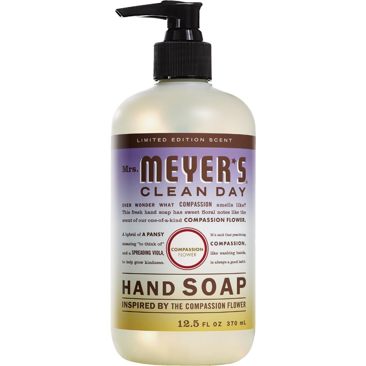 Mrs Meyers - Liquid Hand Soap Compassion Flower 12.5floz