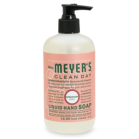 Mrs Meyers - Liquid Hand Soap Geranium  12.5floz
