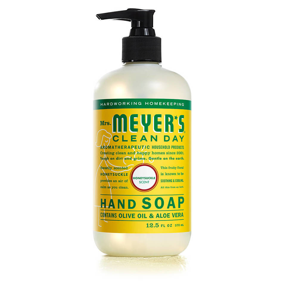 Mrs Meyers - Liquid Hand Soap Honeysuckle  12.5floz